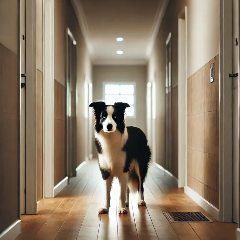 Ajudando cães tímidos a ganhar confiança em espaços movimentados como corredores de condomínios